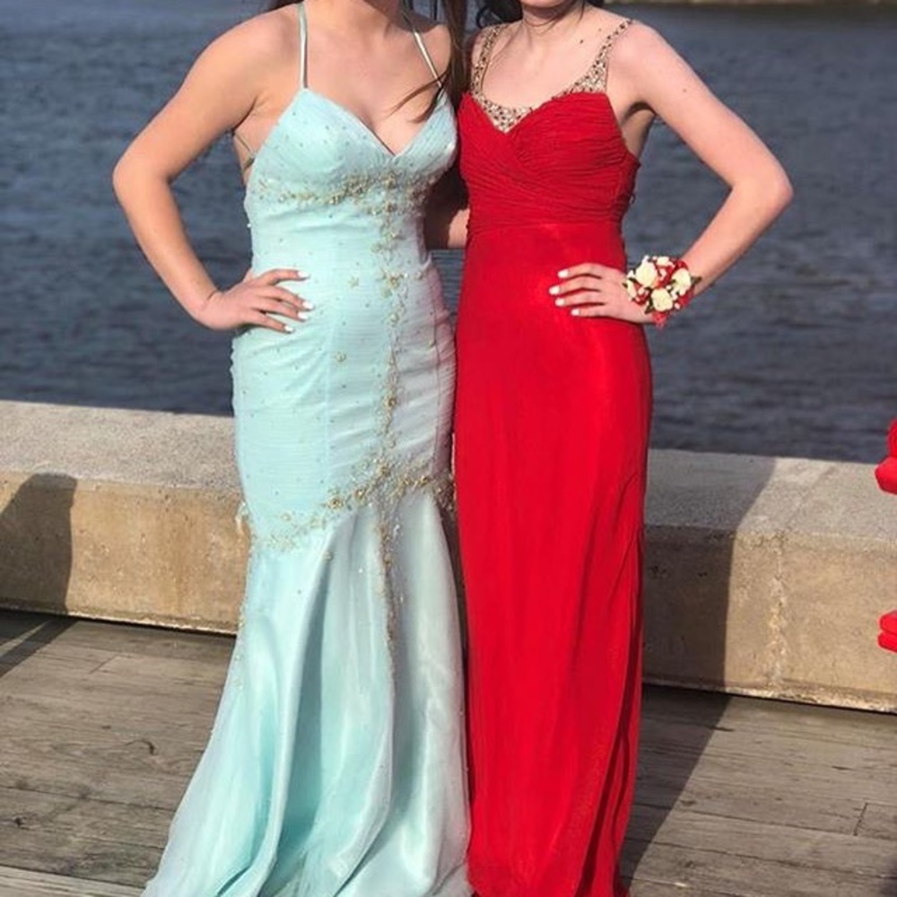 Blue Prom Dress